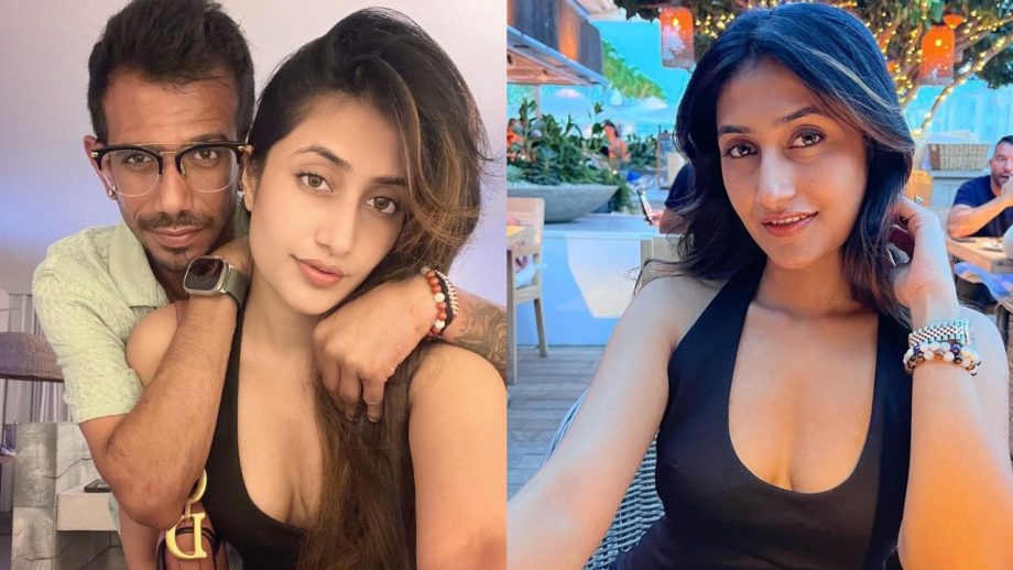 कातिलाना अंदाज में धनश्री वर्मा ने पति युजवेंद्र चहल के साथ शेयर की तस्वीरें, तस्वीरों से मची खलबली