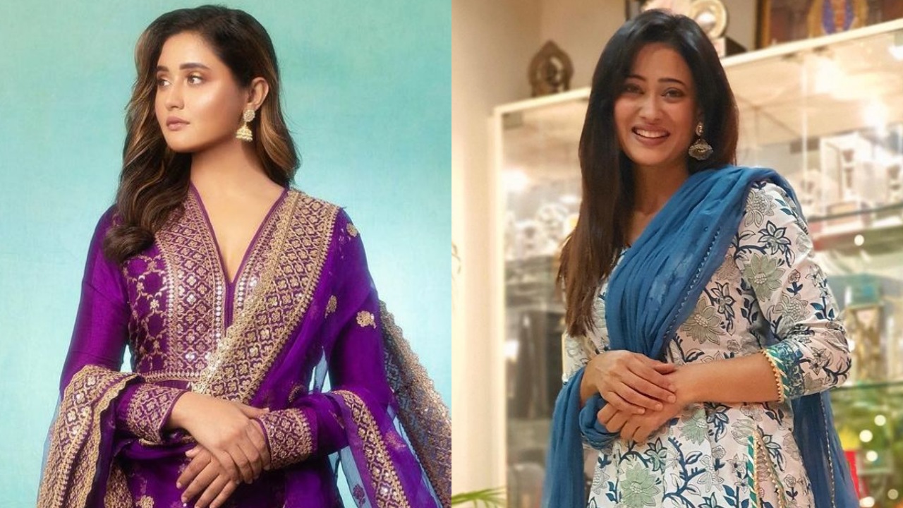 स्टाइलिश शरारा ड्रेस में रश्मि देसाई और श्वेता तिवारी ने बरपाया क़हर, देखे तस्वीरे