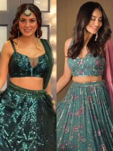 नवरात्री में रॉक करने के लिए अपनाए टीवी की इन बहुओं का लहंगा लुक