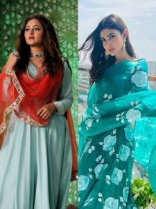 टीवी की बहुओं का लाजवाब अनारकली लुक