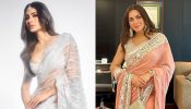 ग्लिटरी साड़ी में मौनी रॉय और श्रद्धा आर्या ने दिखाया अपने हुस्न का करिश्मा, खूबसूरती के चक्कर में फंसे यूजर्स