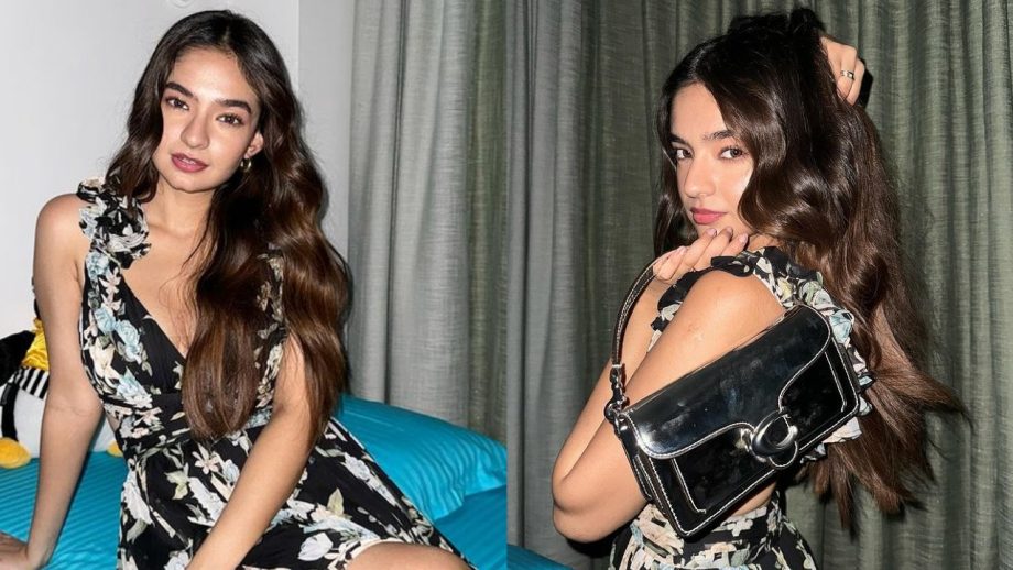 अनुष्का सेन ने फ्लोरल ड्रेस में चलाई मदहोशी की हवा, देखे हसीन लुक