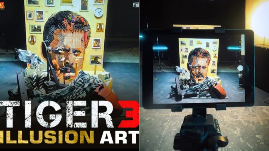 सलमान खान के एक फैन ने बेहद खास अंदाज में साझा की उनकी आगमी फिल्म टाइगर 3 की झलक, कला का दिया सबूत