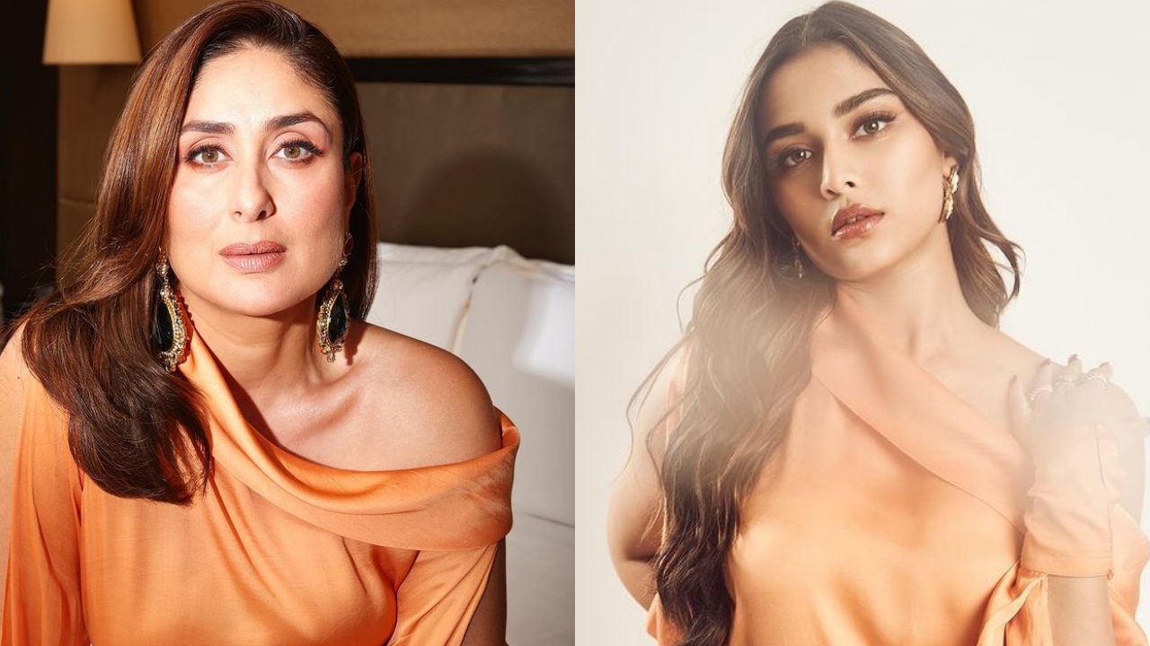 Kareena Kapoor VS Saiee Manjrekar: टैंजरीन सैटिन गाउन में किसके दीवाने हुए आप?