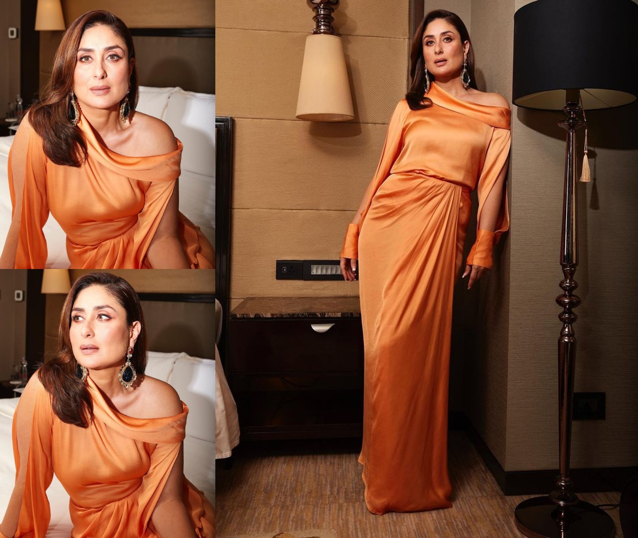 Kareena Kapoor VS Saiee Manjrekar: टैंजरीन सैटिन गाउन में किसके दीवाने हुए आप? 35627