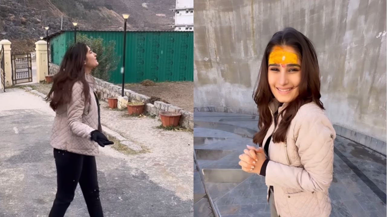 महाकाल के शरण में पहुंची रवीना टंडन की लाडली, राशा थडानी ने केदारनाथ से शेयर की खास झलक