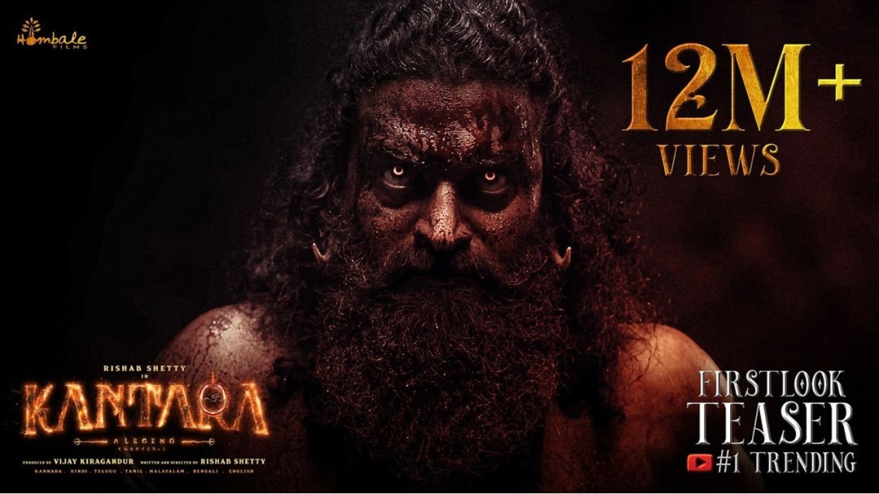 कांतारा चैप्टर 1 की घोषणा के वीडियो ने पूरे देश में मचाई धूम, महज 24 घंटों में बटोरे 12 मिलियन से ज्यादा व्यूज