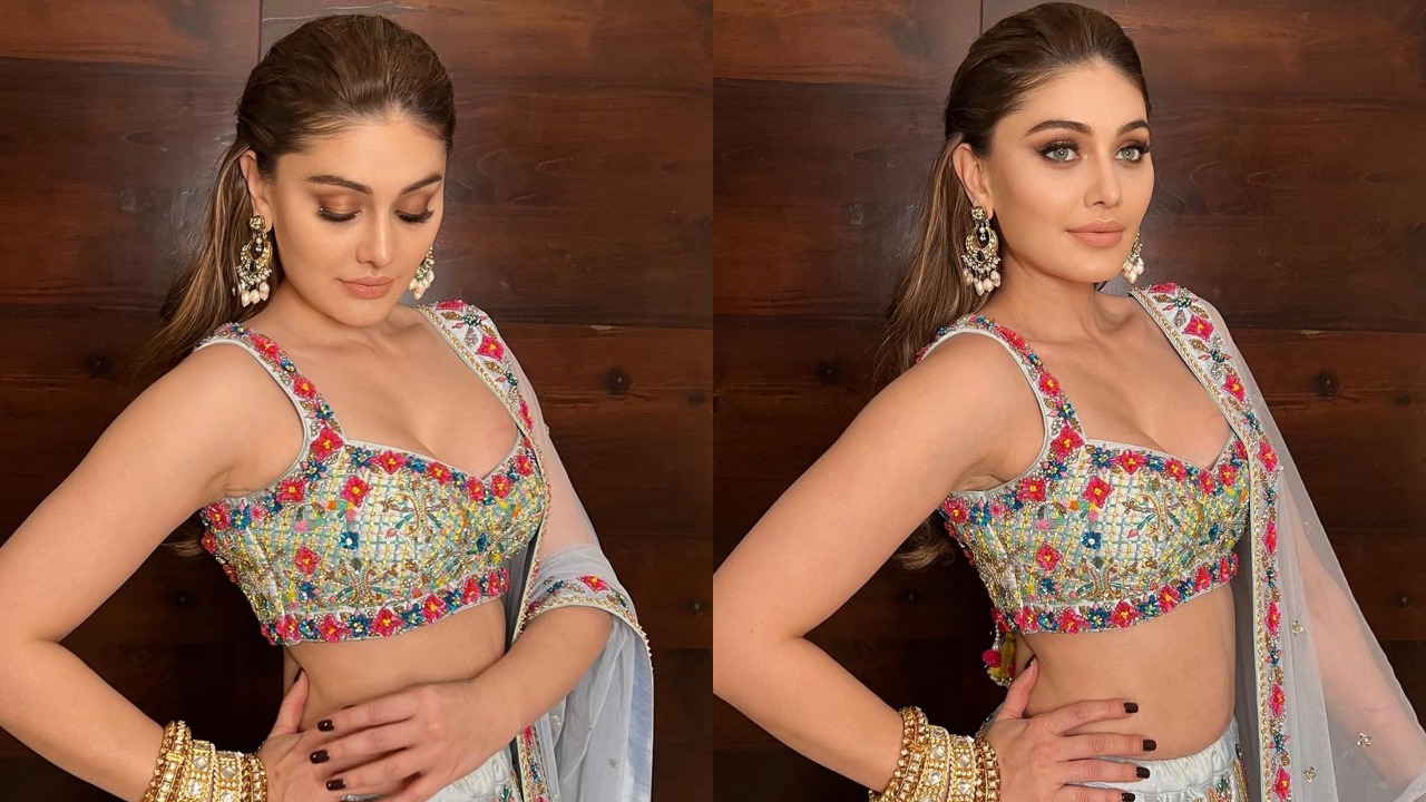 कांटा लगा गर्ल शेफाली जरीवाला ने स्टाइलिश लहंगे से सभी को किया हैरान, देखे हसीन तस्वीरे