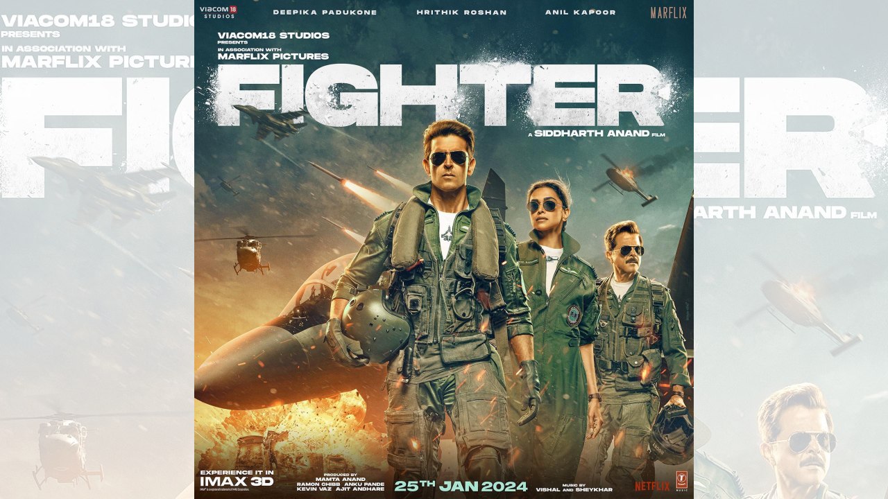 फाइटर का काउंटडाउन हुआ शुरू! 25 जनवरी 2024 को सिनेमाघरों में आ रही है फिल्म का एरियल एक्शन से भरा नया पोस्टर हुआ रिलीज