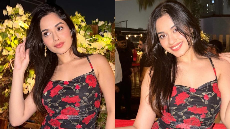 फ्लोरल ड्रेस में हुस्न परी लग रही है जन्नत जुबैर रहमानी, देखे सबूत