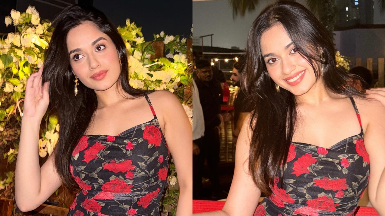 फ्लोरल ड्रेस में हुस्न परी लग रही है जन्नत जुबैर रहमानी, देखे सबूत