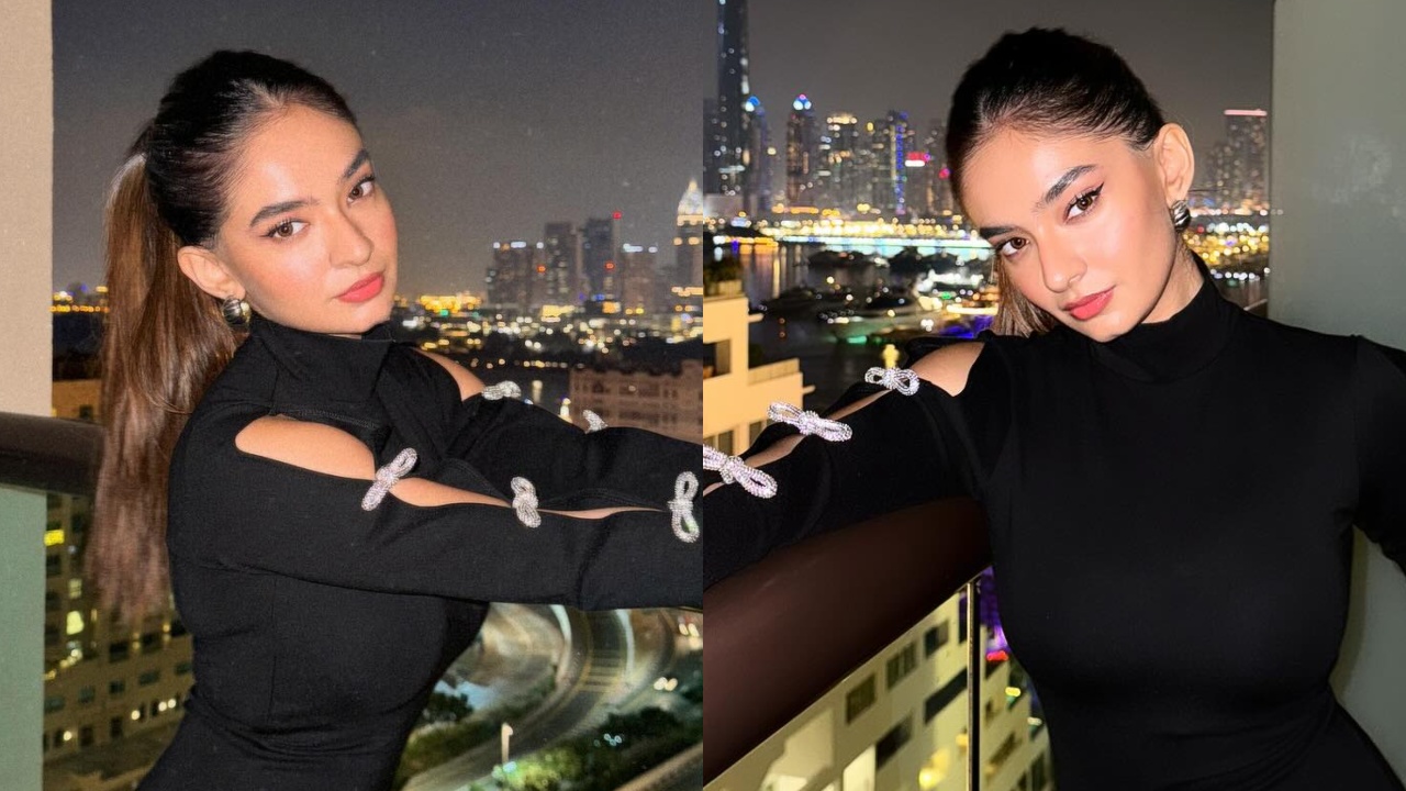 अनुष्का सेन ने दुबई से शेयर किया पटाखा लुक, देखे हसीन अंदाज