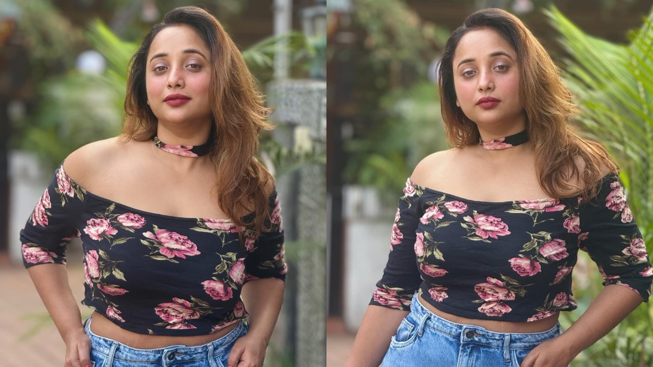 ऑफ शोल्डर फ्लोरल क्रॉप-टॉप और कुदरती खूबसूरती से रानी चटर्जी ने चुराया युवाओं का दिल, फैंस को सिखाया आफत ढाने का पाठ