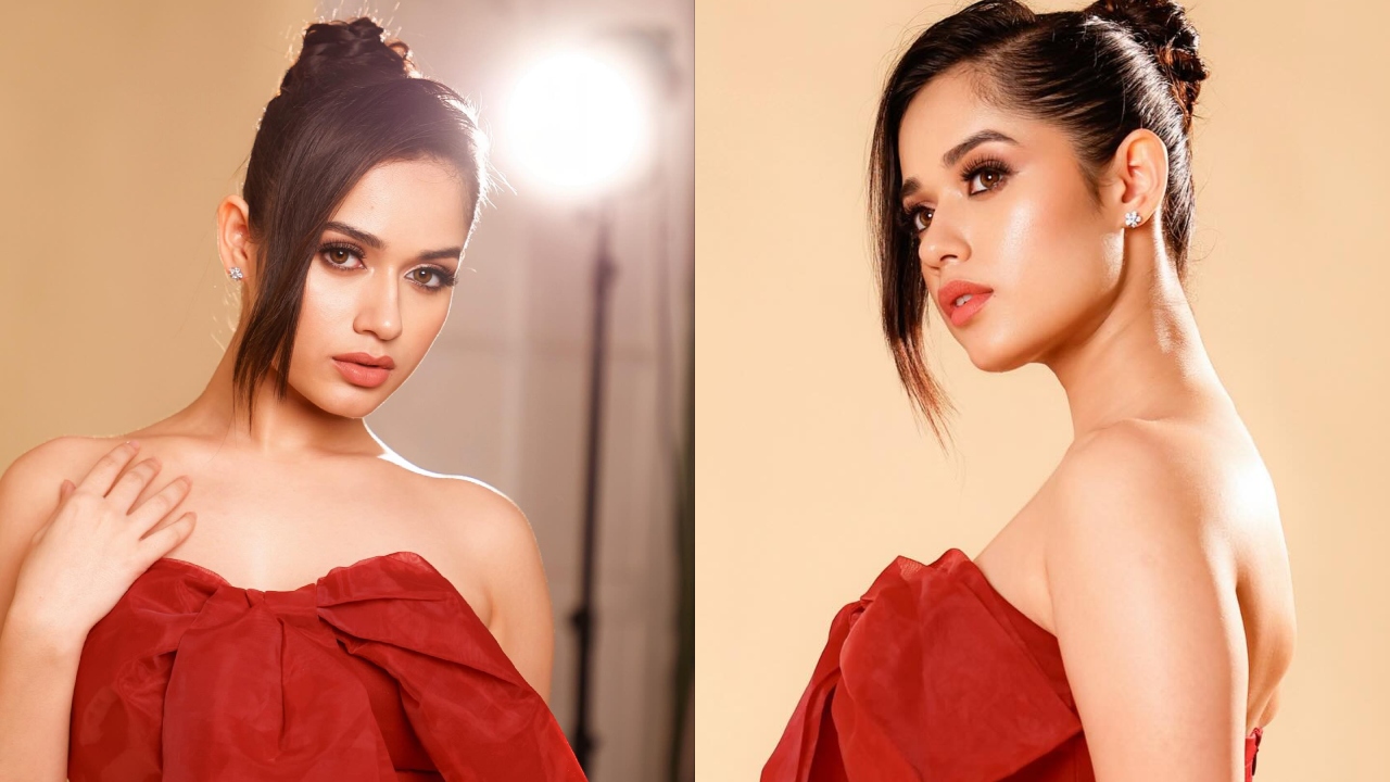 स्ट्रैप लैस ड्रेस में दिखा जन्नत जुबैर रहमानी का कातिलाना अंदाज, देखे सबूत