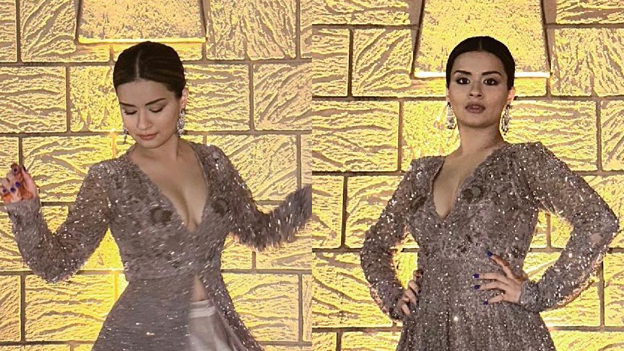 ब्रॉन्ज अनारकली लहंगे में अवनीत कौर ने बिखेरा ग्लैमर, देखे खूबसूरत अवतार