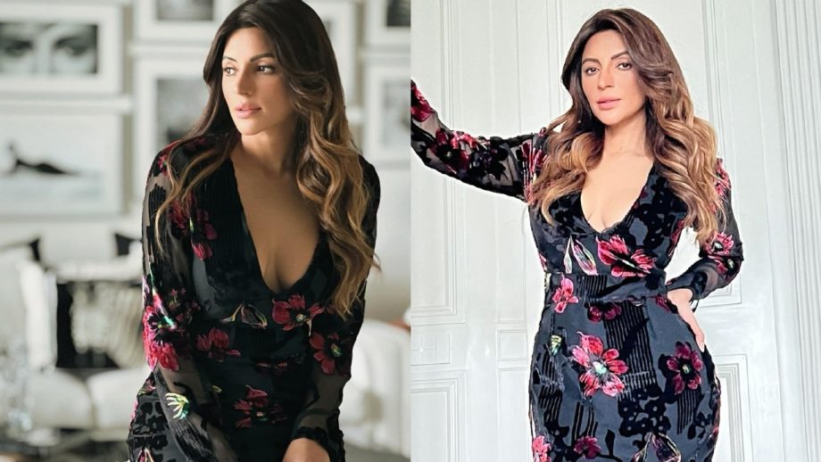 शमा सिकंदर ने फ्लोरल मिनी ड्रेस में दिखाई खूबसूरती, हसीन अदाओं पर कई दिल हुए फिदा