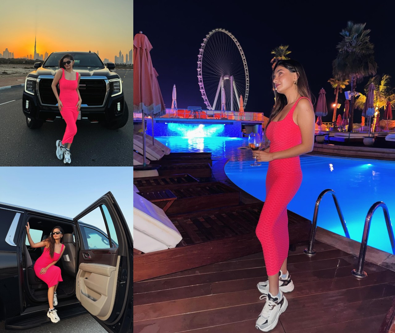दुबई में आलीशान छुट्टियां मना रही है अनुष्का सेन, गुलाबी बॉडीकॉन ड्रेस में दिखाया हुस्न 38500