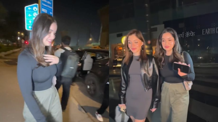 बेबी डॉल की सिंगर के साथ नजर आई सारा तेंदुलर, कनिका कपूर ने लगाया गले