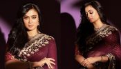 कढ़ाईदार बॉर्डर वाले साड़ी में लिपटी नजर आईं श्वेता तिवारी, झिलमिलाती साड़ी में दिखी गजब की खूबसूरती