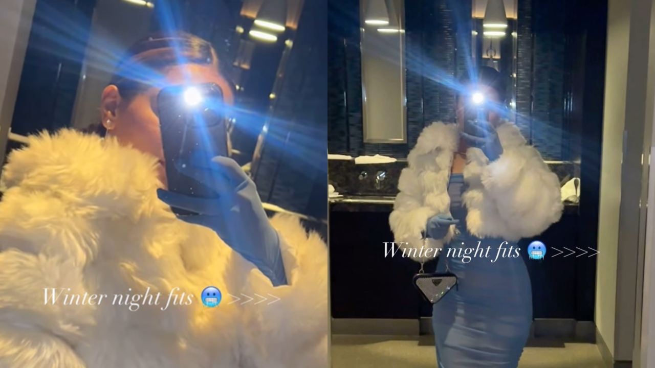 विंटर डेट के लिए सबसे परफेक्ट है अवनीत कौर का फर जैकेट और बॉडीकॉन ड्रेस