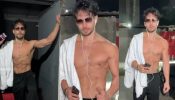 शर्टलेस होकर जिम पहुंचे टाइगर श्रॉफ, एब्स पर टिकी यूजर्स की निगाहें