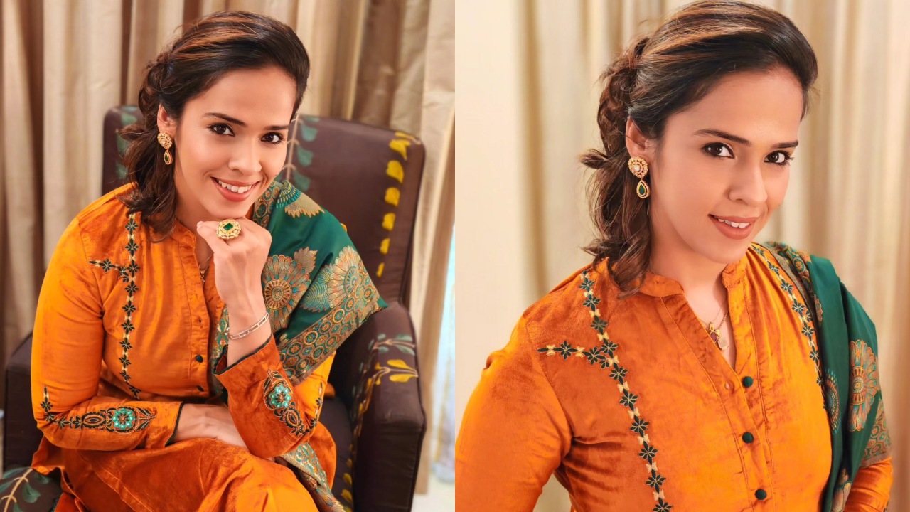 प्लाजो- कुर्ती पहनकर साइना नेहवाल ने बिखेरा अपने हुस्न का जादू