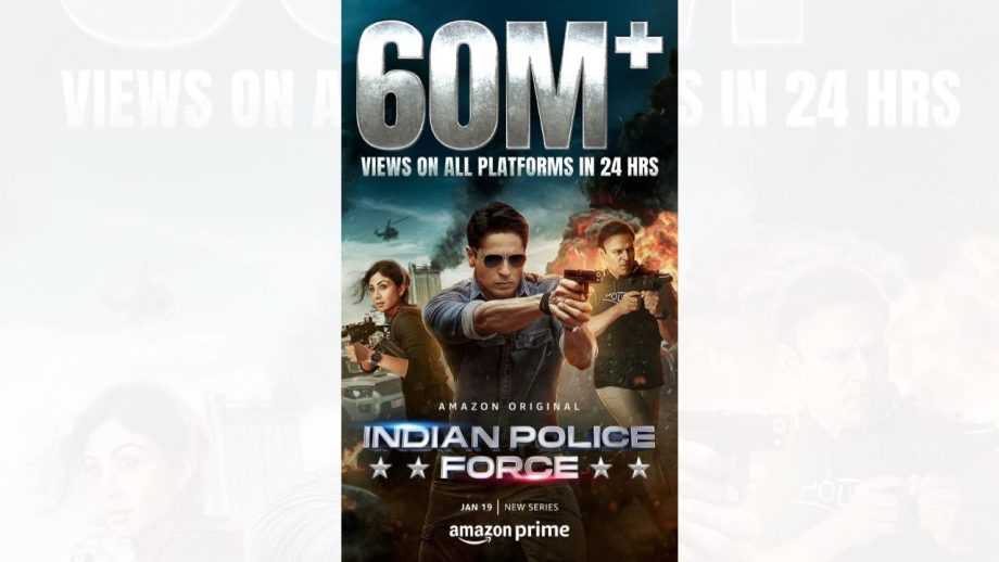 इंडियन पुलिस फोर्स के एक्शन से भरपूर ट्रेलर ने दर्शकों को किया प्रभावित, ट्रेलर ने 24 घंटों में बटोरे 60 मिलियन से ज्यादा व्यूज