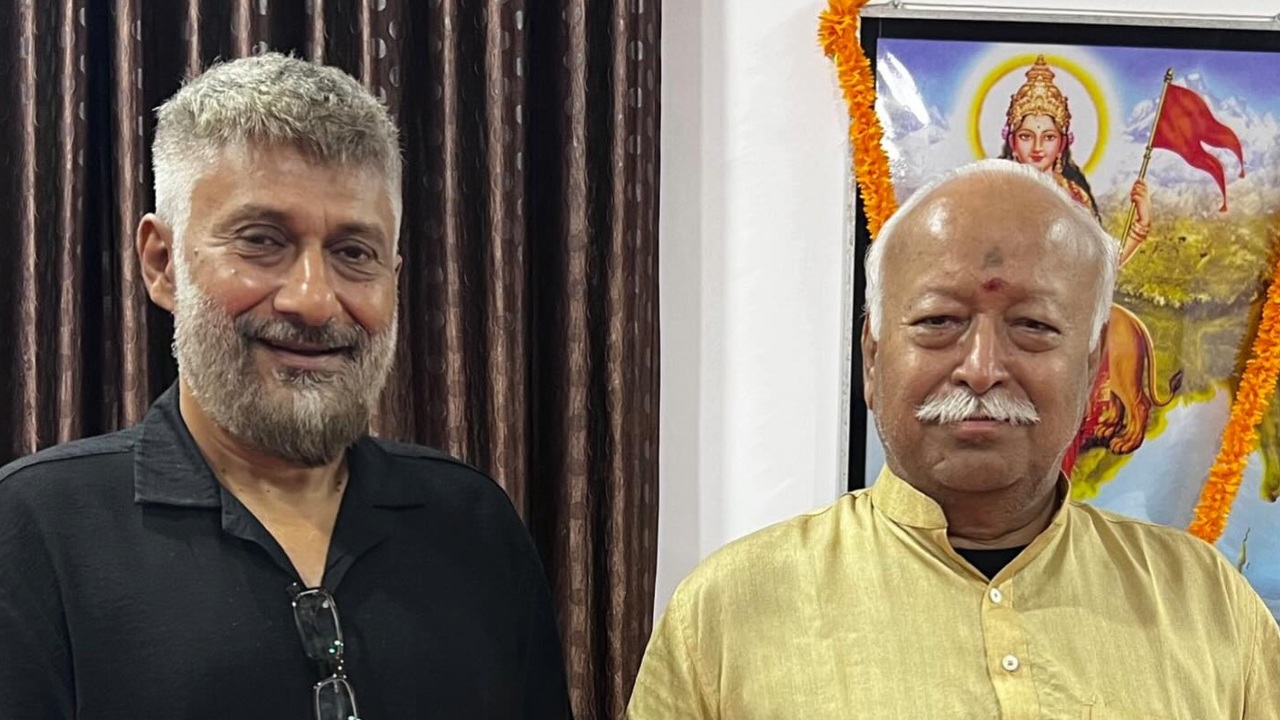 मोहन भगवत के दिल को छू गई विवेक अग्निहोत्री की ‘जीवन की रसधारा!