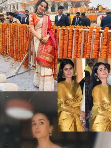 कंगना रनौत, अलिया भट्ट या कटरीना कैफ: किसका साड़ी लुक है सबसे दमदार?