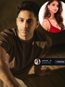 अमिताभ बच्चन के पोते अगस्त्य नंदा ने इंस्टाग्राम पर रखा कदम, सुहाना खान के फॉलो करने से बढ़ी डेटिंग की अफवाएं