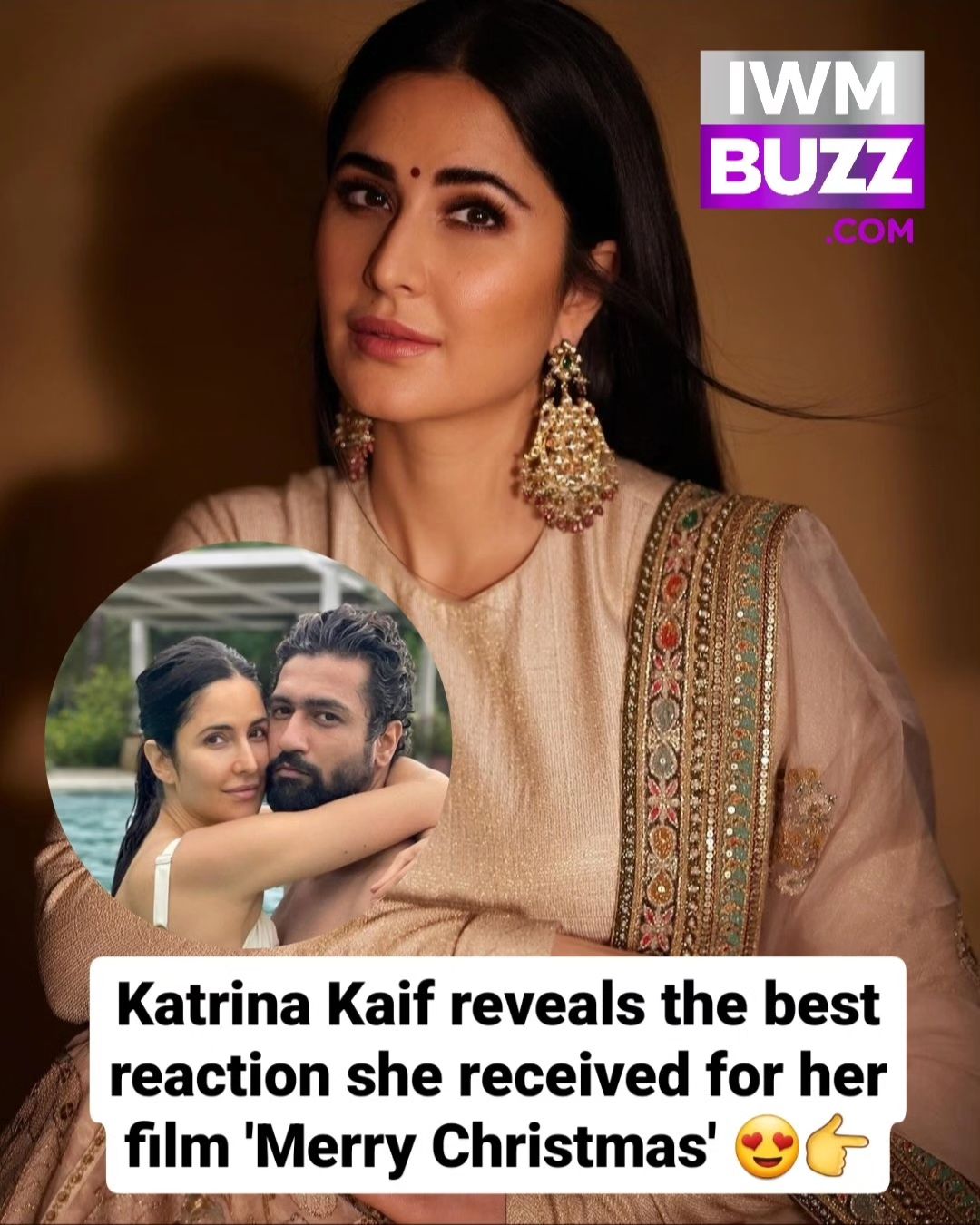 कैटरीना कैफ ने 'मेरी क्रिसमस' के लिए मिली सबसे बेहतरीन तारीफ की दी जानकारी 40356