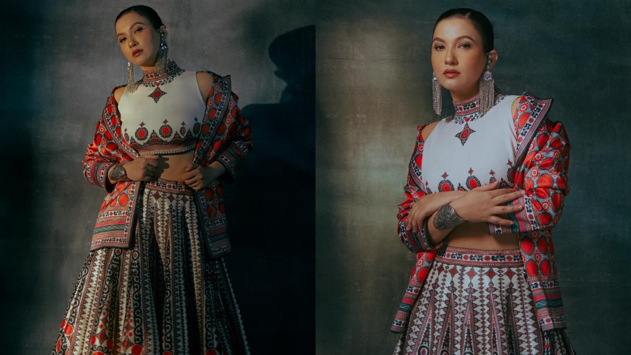 बोहेमियन लहंगे में गौहर खान ने किया कमाल, देखें लाजवाब लुक