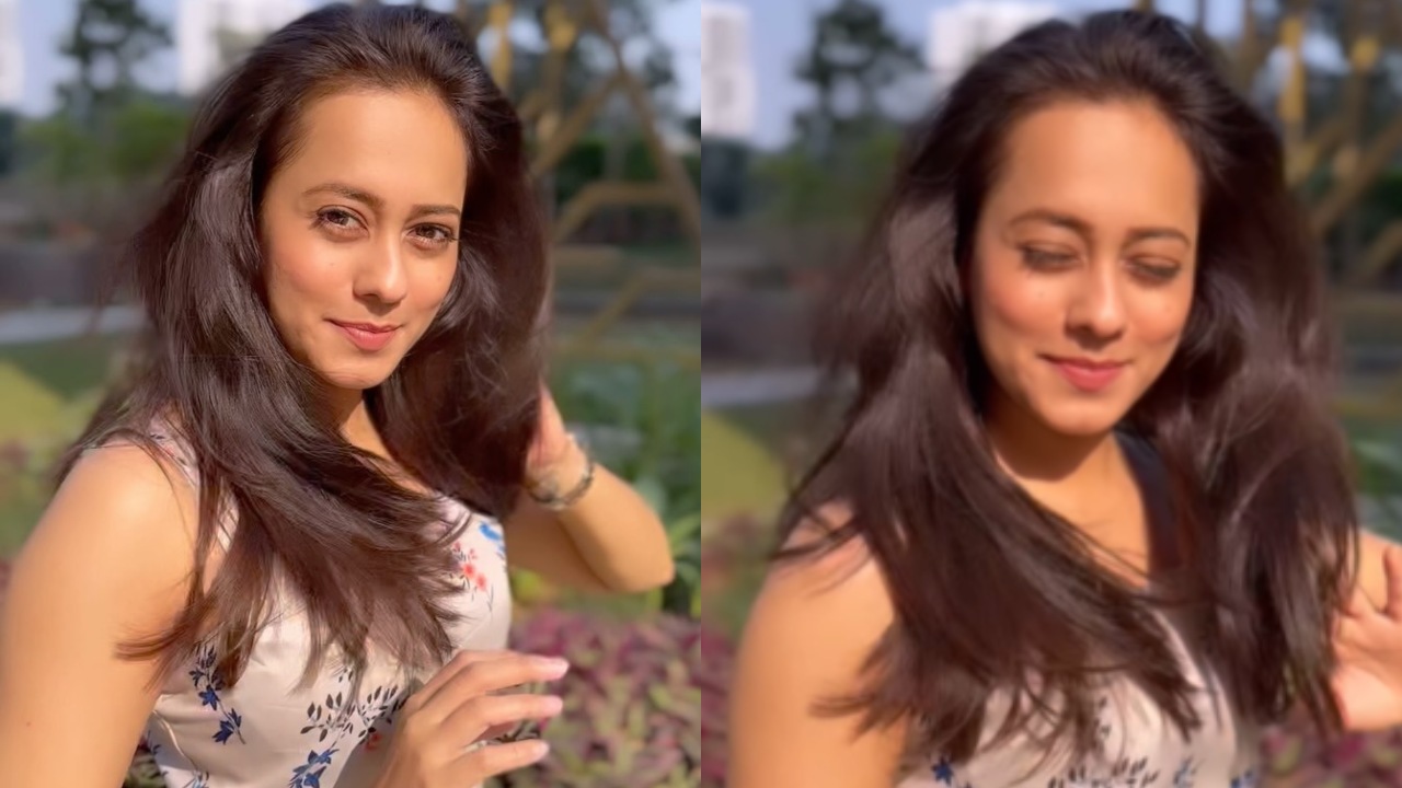 विटामिन डी लेते हुए कृतिका देसाई ने दिखाया ग्लैमर जादू, देखे सबूत