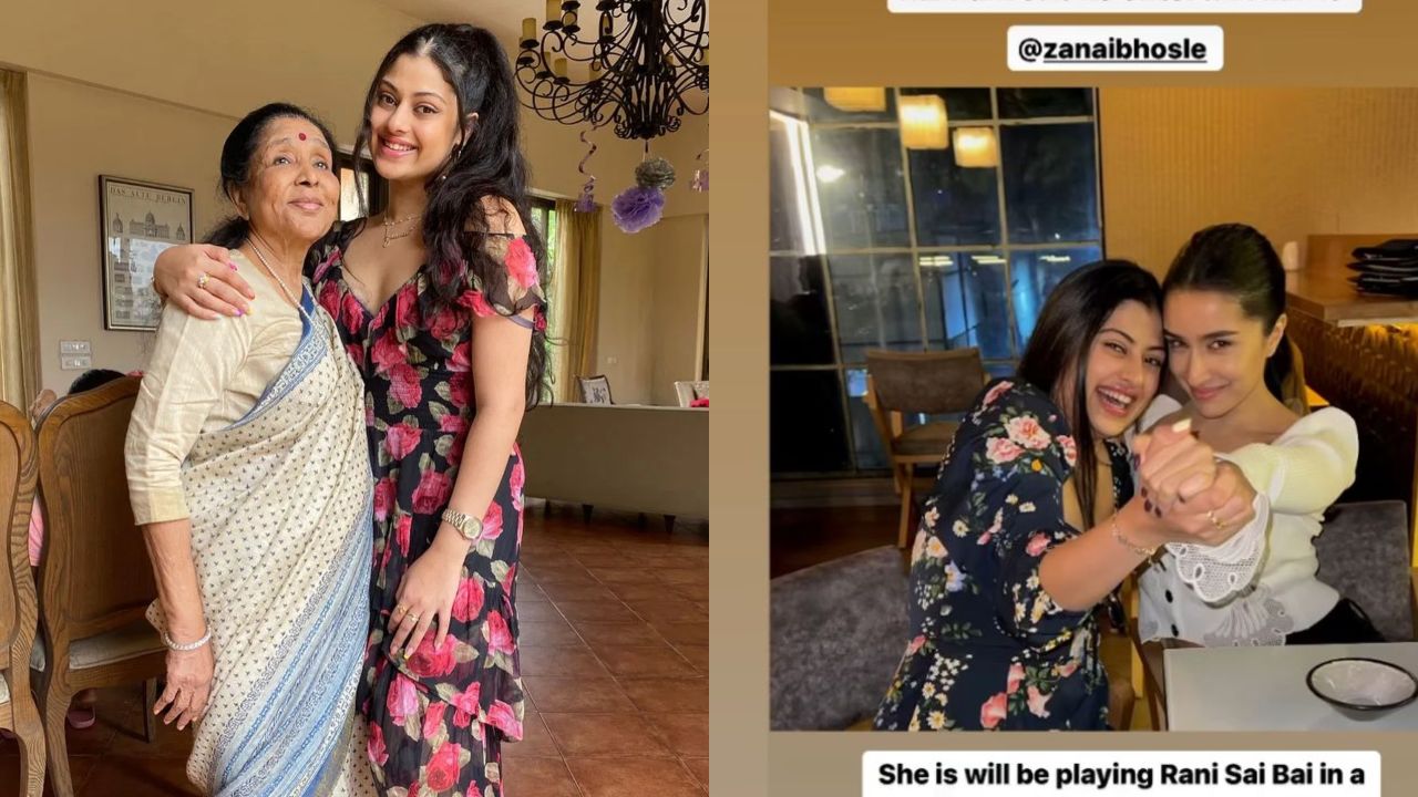 आशा भोसले की पोती जनाई भोसले ने बॉलीवुड में रखा कदम, श्रद्धा कपूर ने दी ढेर सारी बधाइयां