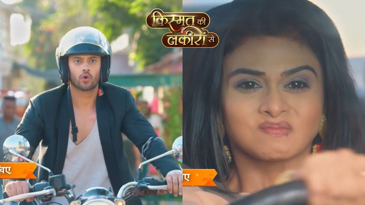 Kismat Ki lakiro se: रोशनी की कार के चपेट में आया अभय