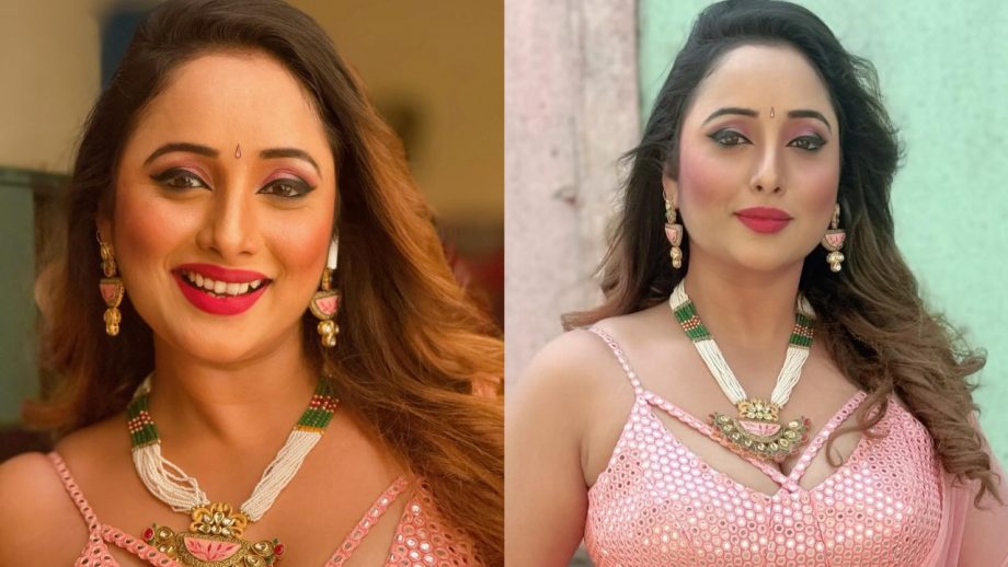 गुलाबी लहंगा सेट में रानी चटर्जी ने दिखाया गजब का अवतार