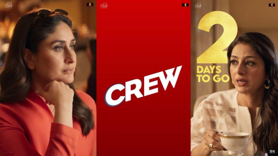 दो दिन बाद तब्बू, करीना कपूर खान और कृति सेनन स्टारर क्रू होने वाली है रिलीज, हो जाइए मस्ती भरे सफर के लिए तैयार