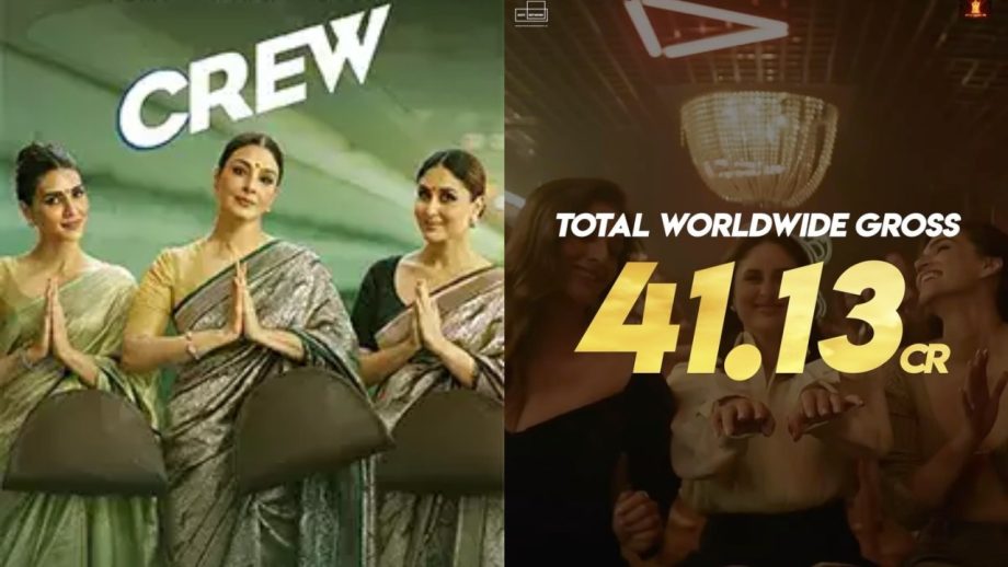 क्रू ने दूसरे दिन की 21.06 करोड़ की कमाई, 41 करोड़ के पार हुआ वर्ल्ड वाइड कलेक्शन क्रू ने दूसरे दिन की 21.06 करोड़ की कमाई, 41 करोड़ के पार हुआ वर्ल्ड वाइड कलेक्शन