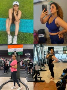 रानी चटर्जी के बेमिसाल जीम लुक्स!