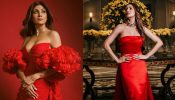 Shilpa Shetty Or Malaika Arora: रेड स्ट्रैपलेस गाउन में किसके आकर्षण ने चुराया दिल?