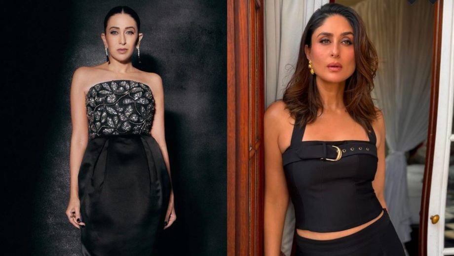 Kareena Kapoor VS Karisma Kapoor: ब्लैक को-ऑर्ड सेट से किसने बढ़ाई यूजर्स की धड़कनें?