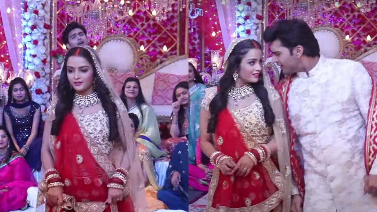 Suhaagan on location: बिंदिया और कृष की फिर से हुई शादी, दोनों ने किया दमदार डांस