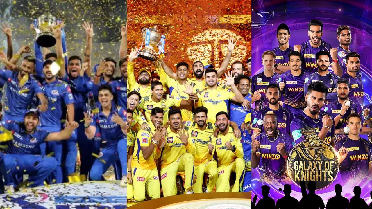 MI, Csk से लेकर KKR तक: जाने किस टीम के पास है कितने आईपीएल कप