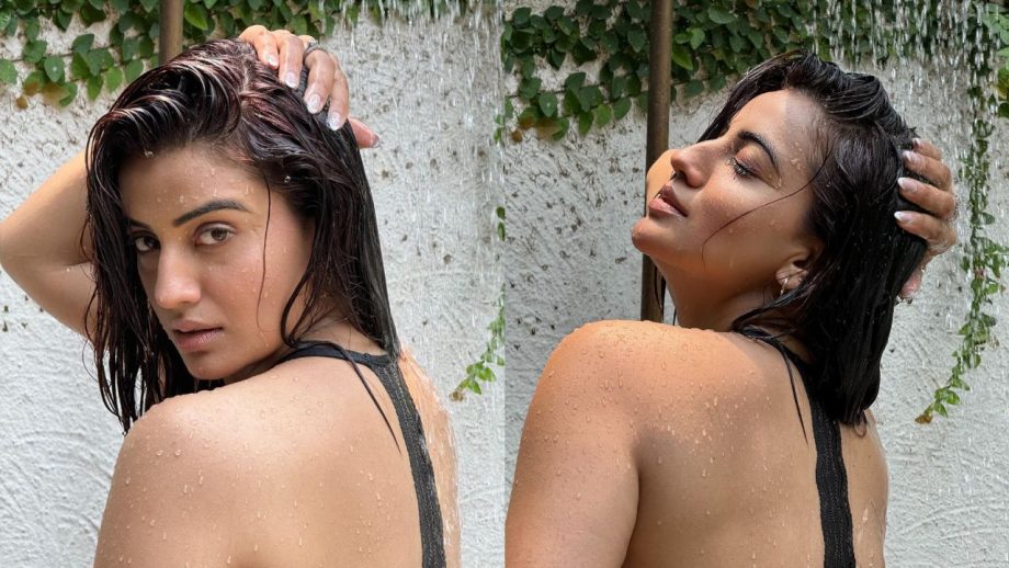 अक्षरा सिंह ने भीगे बदन से इंटरनेट पर लगाई आग, यूजर्स हुए बेकाबू