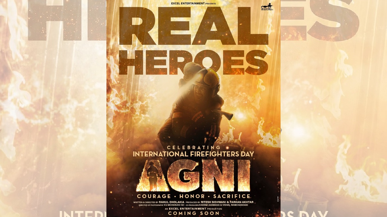 एक्सेल एंटरटेनमेंट ने अंतर्राष्ट्रीय फायर फाइटर्स दिवस पर अपनी आगामी फिल्म 'अग्नि' का पहला पोस्टर किया जारी ! 46219