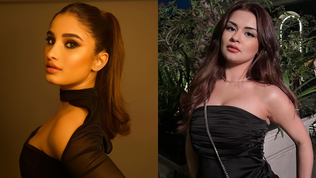 Rasha Thadani & Avneet Kaur: ब्लैक ड्रेस में गजब का ग्लैमर, क़ातिल अदाओं के दीवानें हुए यूजर्स