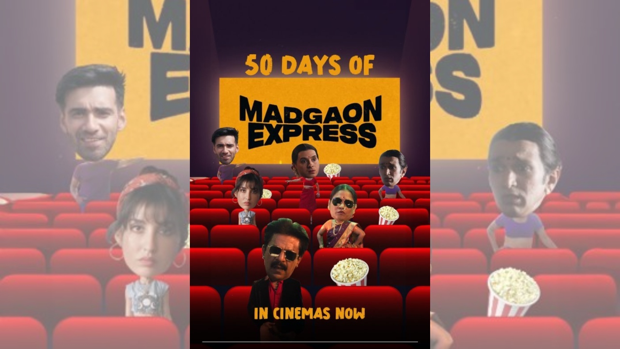 एक्सल एंटरटेनमेंट की "मडगांव एक्सप्रेस" ने थिएटर में पूरे किए अपने शानदार 50 दिन, अभी भी सिनेमाघरों में जारी है एंटरटेनमेंट का सिलसिला 46500