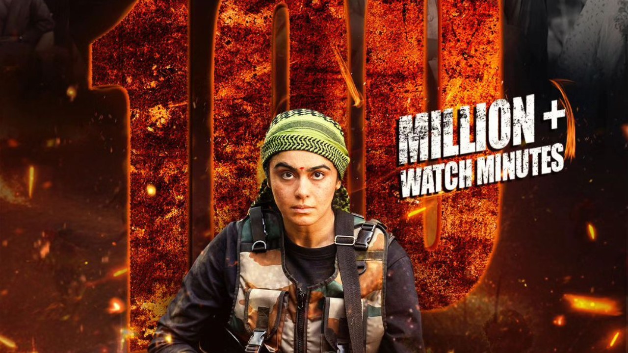 विपुल अमृतलाल शाह की “बस्तर: द नक्सल स्टोरी” ने 100 मिलियन से ज़्यादा वॉच मिनट का माइलस्टोन किया हासिल, बनीं OTT ब्लॉकबस्टर