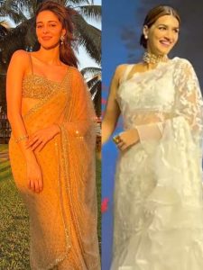 Ananya Panday To Kriti Sanon: बदन पर सजाएं इन हसीनाओं की स्टाइलिश साड़ी, लुक्स देख जल-भुन जाएंगी पड़ोसन