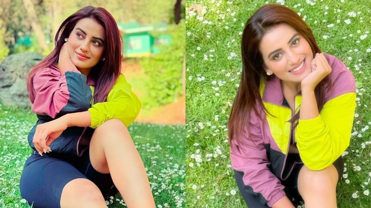 हसीन वादियों में अक्षरा सिंह का दिखा शायराना अंदाज, खूबसूरती पर मर-मिटे फैंस